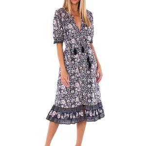 Cleobella Shiva midi dress size L